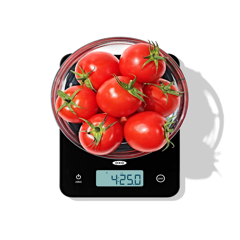 OXO Good Grips 22 lb Everyday Glass Food Scale N6