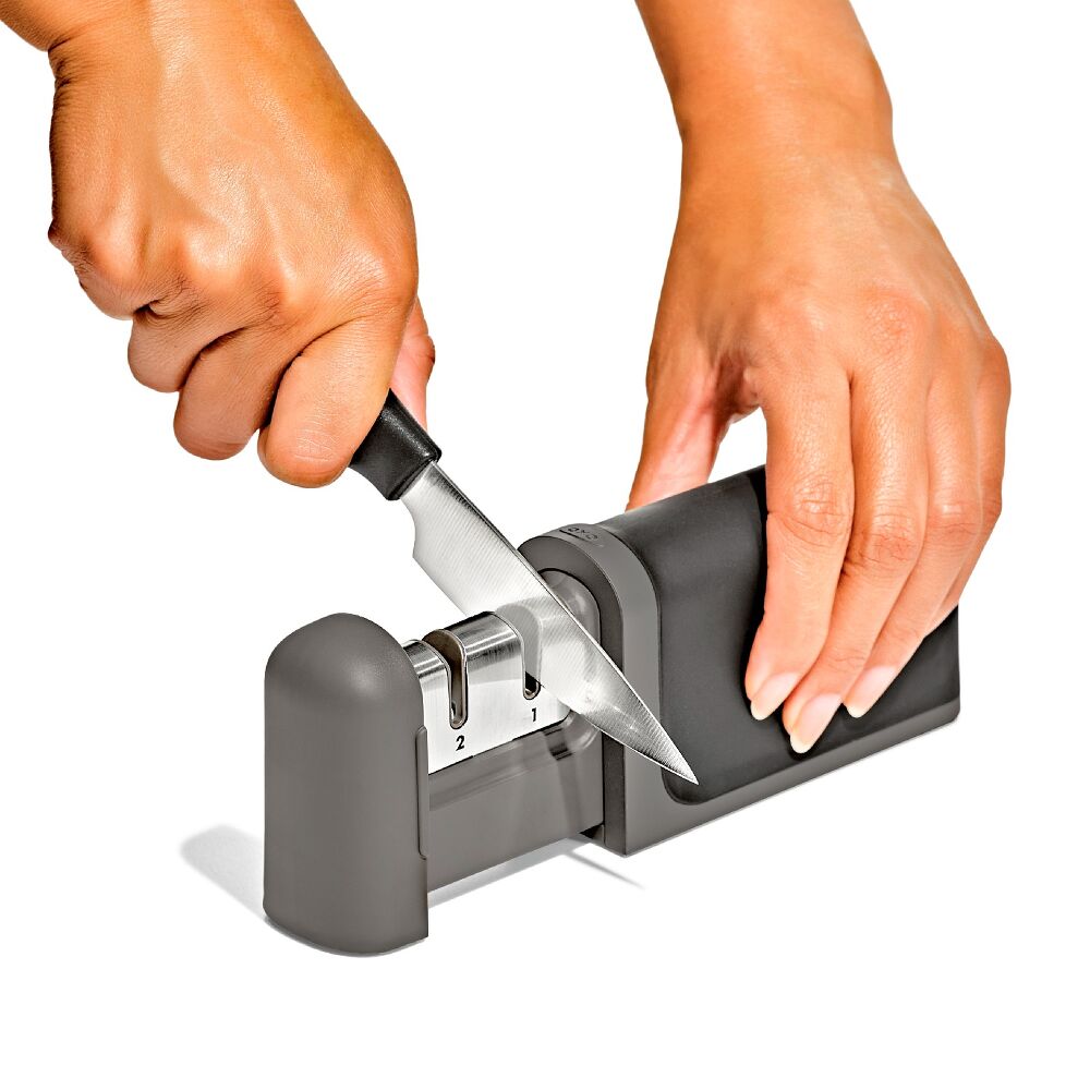 3-Piece Knife & Sharpener Set G0