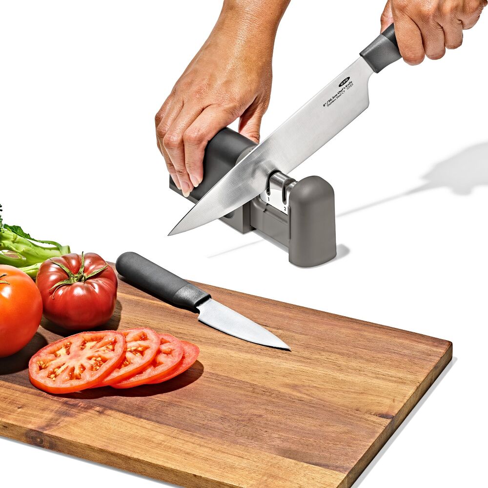 3-Piece Knife & Sharpener Set G0