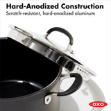 Non-Stick 6-Quart Stock Pot with Lid H1