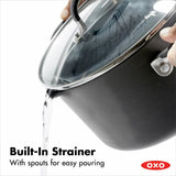 Non-Stick 6-Quart Stock Pot with Lid H1