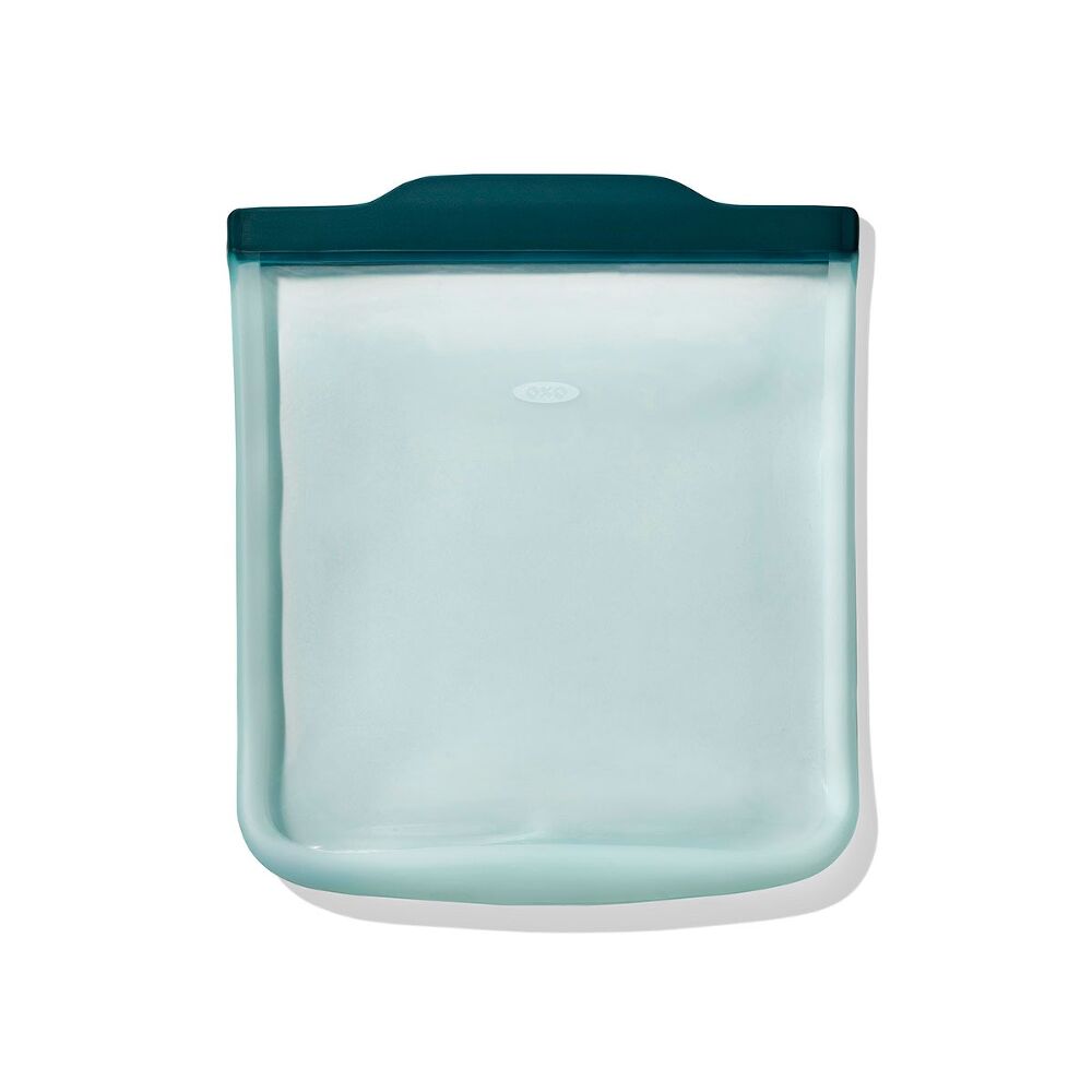 Silicone Reusable Bag - 4 Piece Starter Set - Oat/Lagoon L5