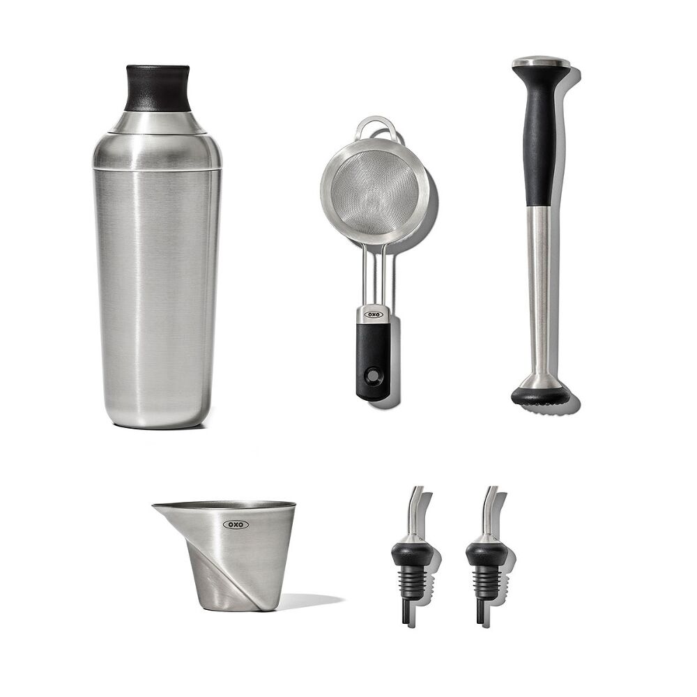 Steel 6-Piece Barware Set O9