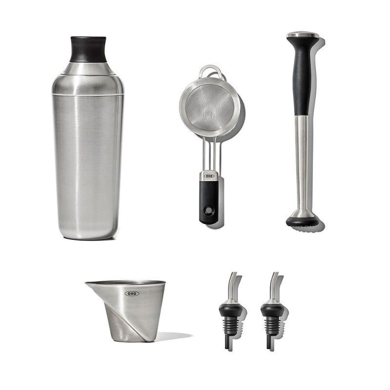 Steel 6-Piece Barware Set O9
