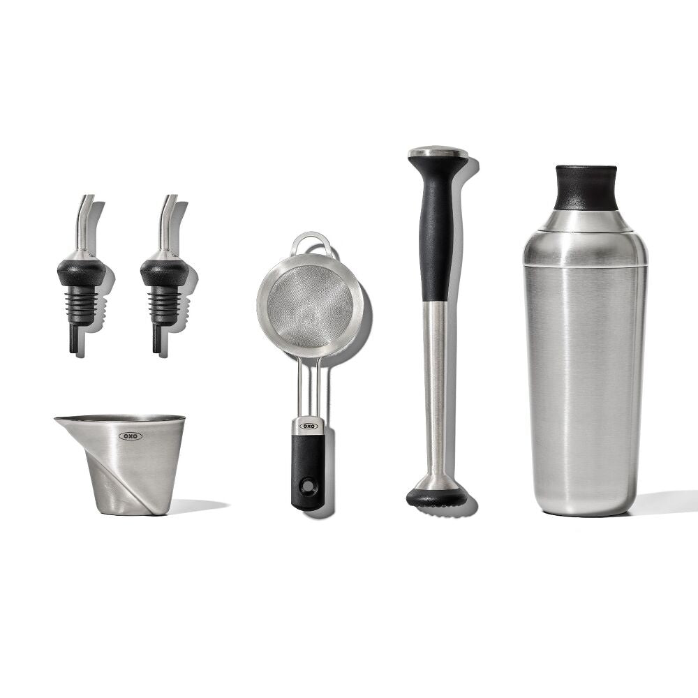 Steel 6-Piece Barware Set O9