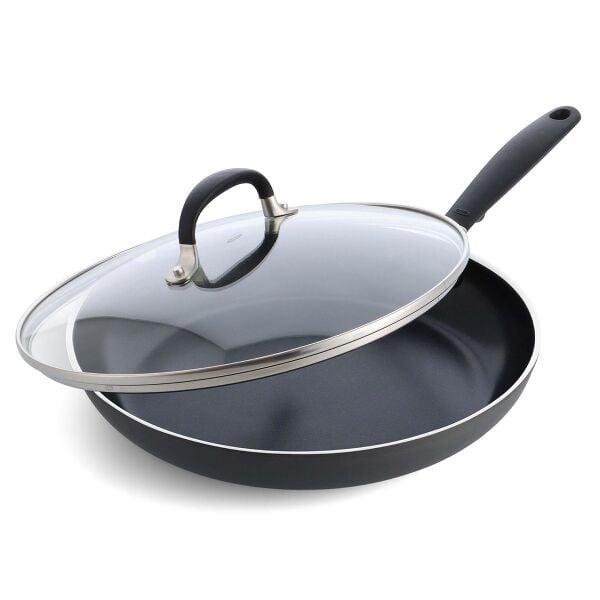 Non-Stick Pro Every Day 12 Inch Frypan with Lid C6