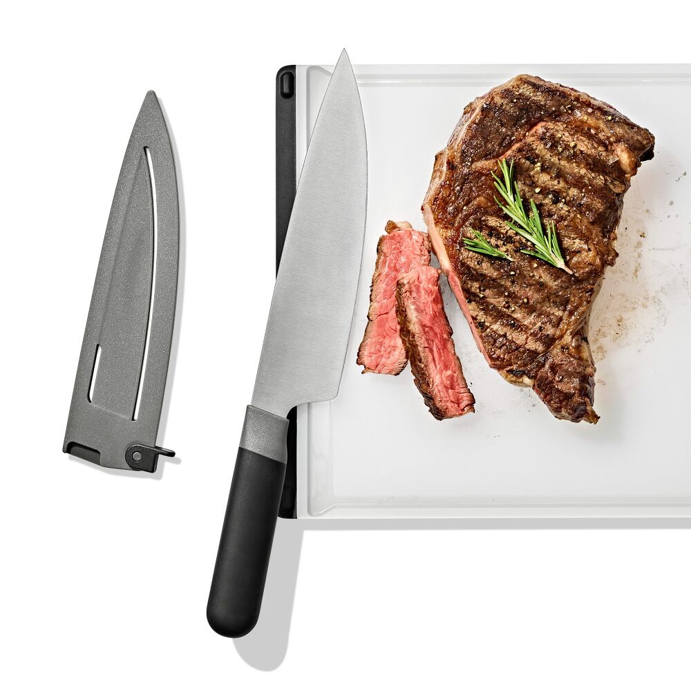 8 in Chefs Knife with Locking Sheath Q5