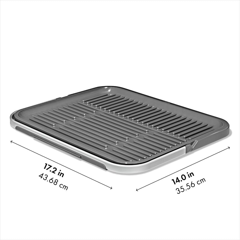 OXO Good Grips Compact Drying Rack with Dish Rest R0