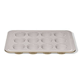 Non-Stick Pro Ceramic Coated Metal Bakeware 12 Cup Muffin Pan H4