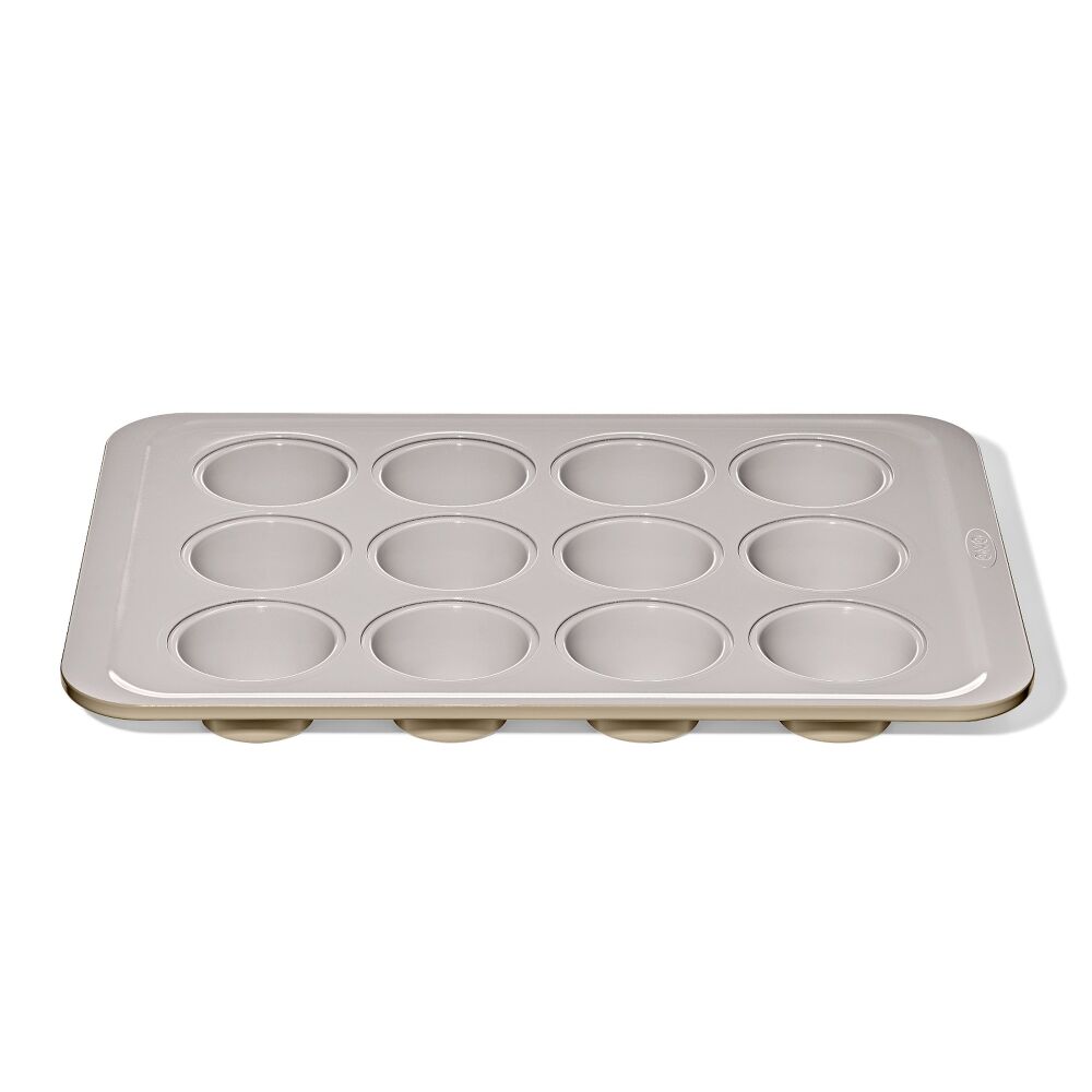 Non-Stick Pro Ceramic Coated Metal Bakeware 12 Cup Muffin Pan T7