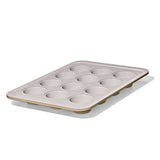 Non-Stick Pro Ceramic Coated Metal Bakeware 12 Cup Muffin Pan T7
