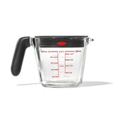 2 Cup Glass Measuring Cup with Lid C6
