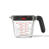 2 Cup Glass Measuring Cup with Lid C6