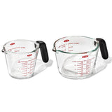 2-Cup and 4-Cup Glass Measuring Cup Set D6