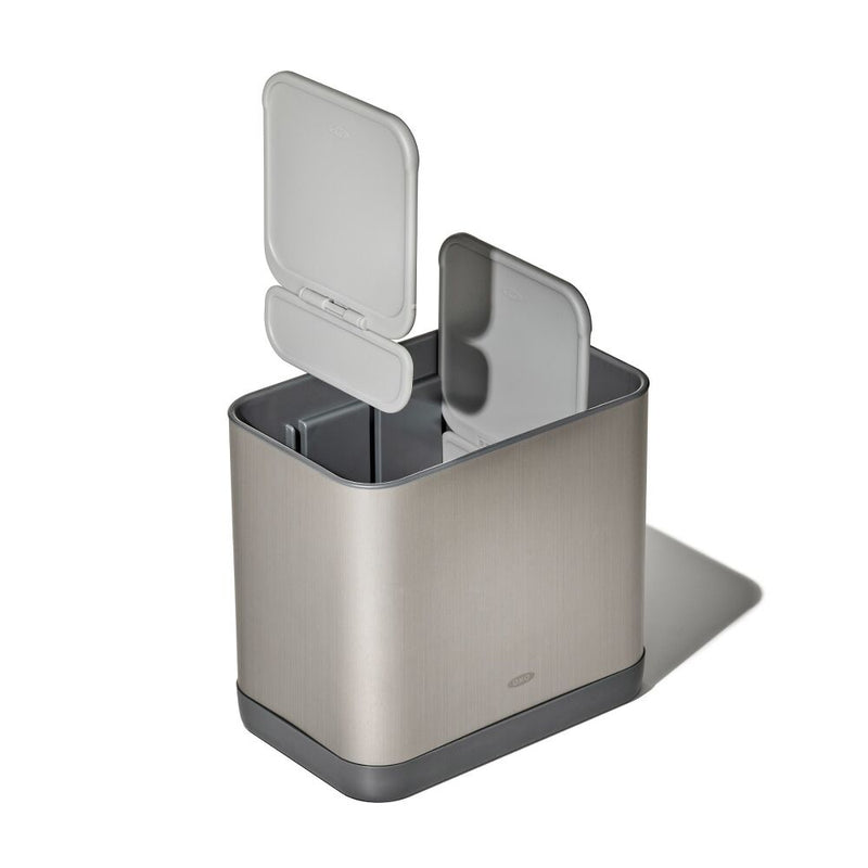 Adjustable Stainless Steel Utensil Holder - Large W4
