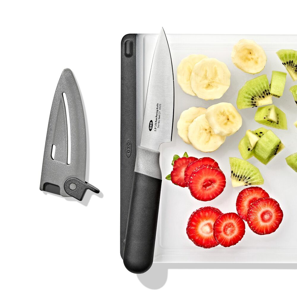 3.5 in Paring Knife with Locking Sheath G8