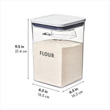 2-Piece Prelabeled POP Container Set with Scoop R1