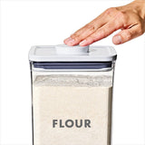 2-Piece Prelabeled POP Container Set with Scoop R1