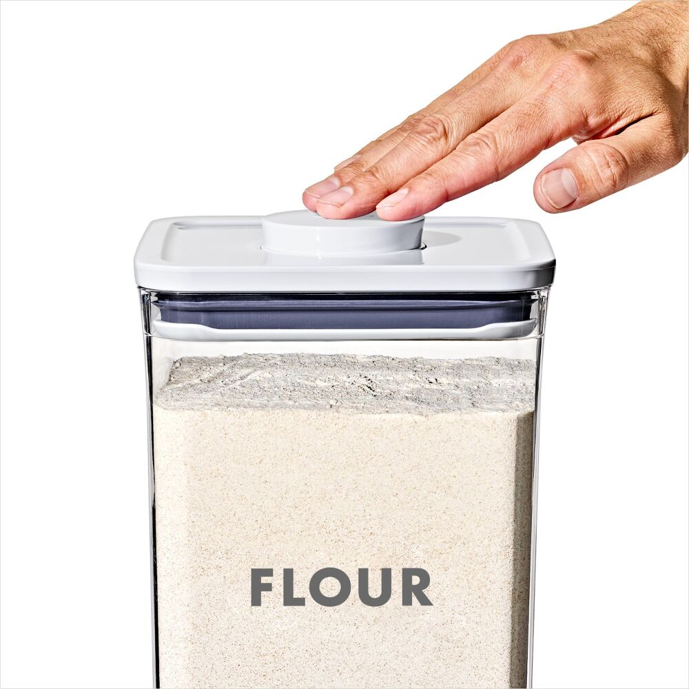 2-Piece Prelabeled POP Container Set with Scoop R1