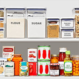 2-Piece Prelabeled POP Container Set with Scoop R1