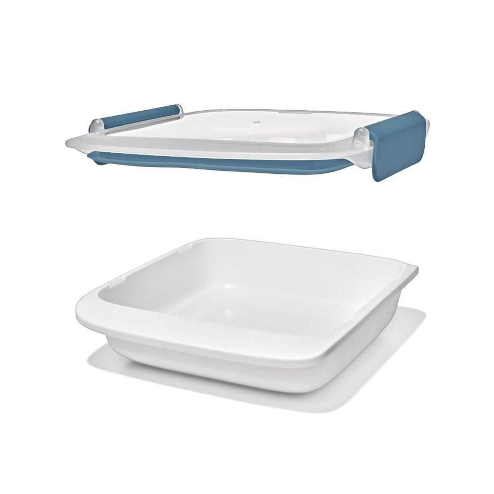 Prep & Go Slim Container with Removable Divider - 1.8 Cups/0.4 L E8