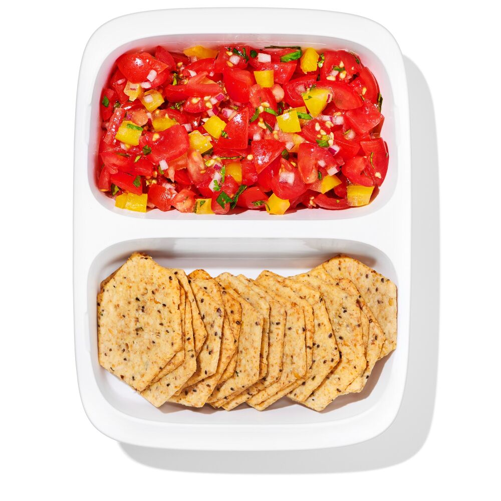 Prep & Go 2-Cup Divided Container F4