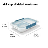 Prep & Go 4.1-Cup Divided Container - Ocean Blue B7