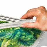 Silicone Reusable Bag - Stand-Up Quart (32 oz) - Oat Q2