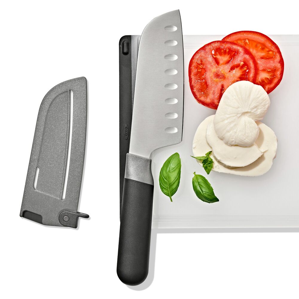 5 in Santoku Knife with Locking Sheath W1