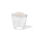 Silicone Reusable Bag - Stand-Up Cup (8 oz) - Oat I6