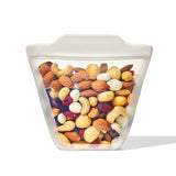 Silicone Reusable Bag - Stand-Up Cup (8 oz) - Oat I6