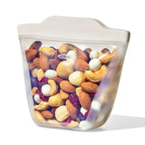 Silicone Reusable Bag - Stand-Up Cup (8 oz) - Oat I6
