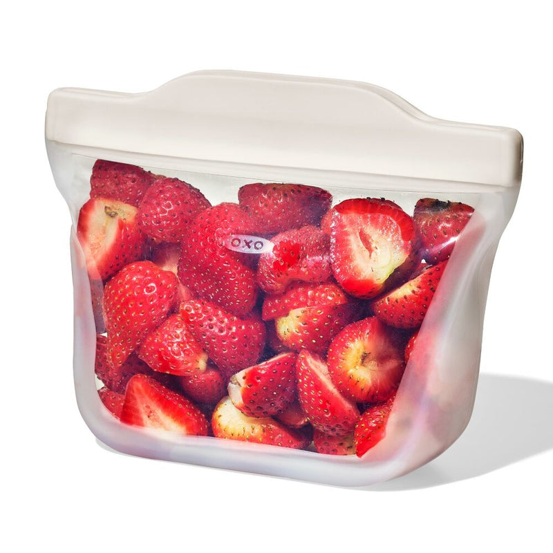 Silicone Reusable Bag - Stand-Up Snack (12 oz) – Oat C8