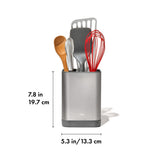 Adjustable Stainless Steel Utensil Holder - Small J9