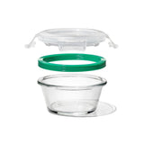 Smart Seal 8-Piece1 Cup Glass Round Container Set U8