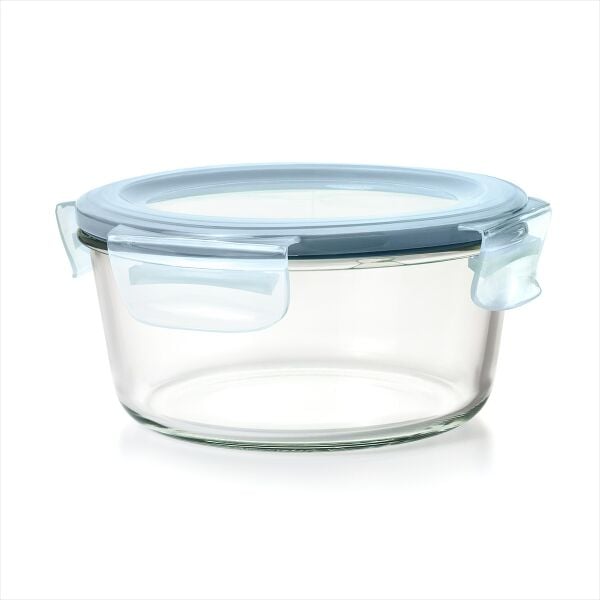 Smart Seal 7-Cup Glass Round Container - Arctic Blue G5