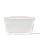 Silicone Reusable Bag - Stand-Up Half Gallon (64 oz) - Oat V5