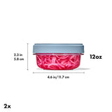 Twist & Stack Container (12 oz) – 2-Pack X7