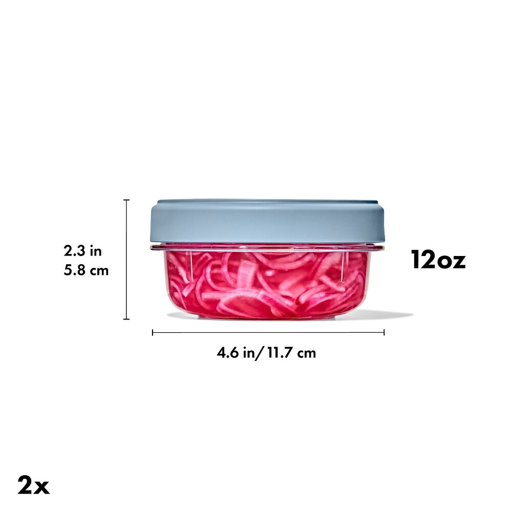 Twist & Stack Container (12 oz) – 2-Pack S8