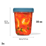 Twist & Stack Container (32 oz) – 2-Pack J2