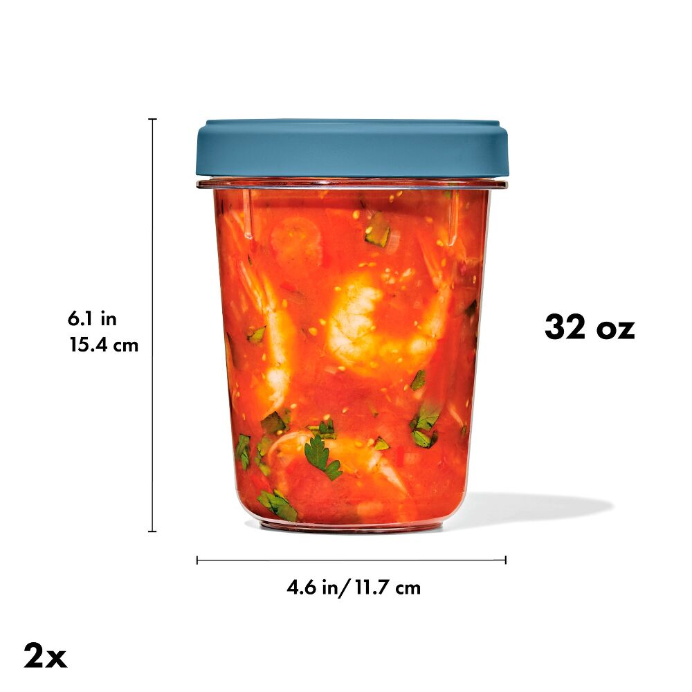 Twist & Stack Container (32 oz) – 2-Pack J2