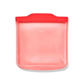 Silicone Reusable Bag - Sandwich Bag (28 oz) - Watermelon E9