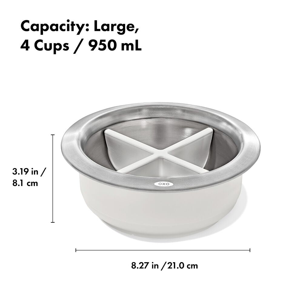 OXO Pet Easy-Clean Slow Feeder - Large, 4 Cups/950 ml R6