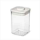 OXO Pet POP Container — Small Square Short — 1.1 Qt/1 L X2