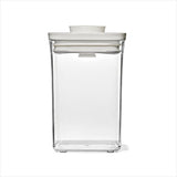 OXO Pet POP Container — Small Square Short — 1.1 Qt/1 L X2
