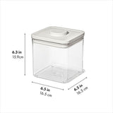 OXO Pet POP Container — Big Square Short — 2.8 Qt/2.6 L N9