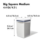 POP Container - Big Square Medium (4.4 Qt/4.2 L) B6