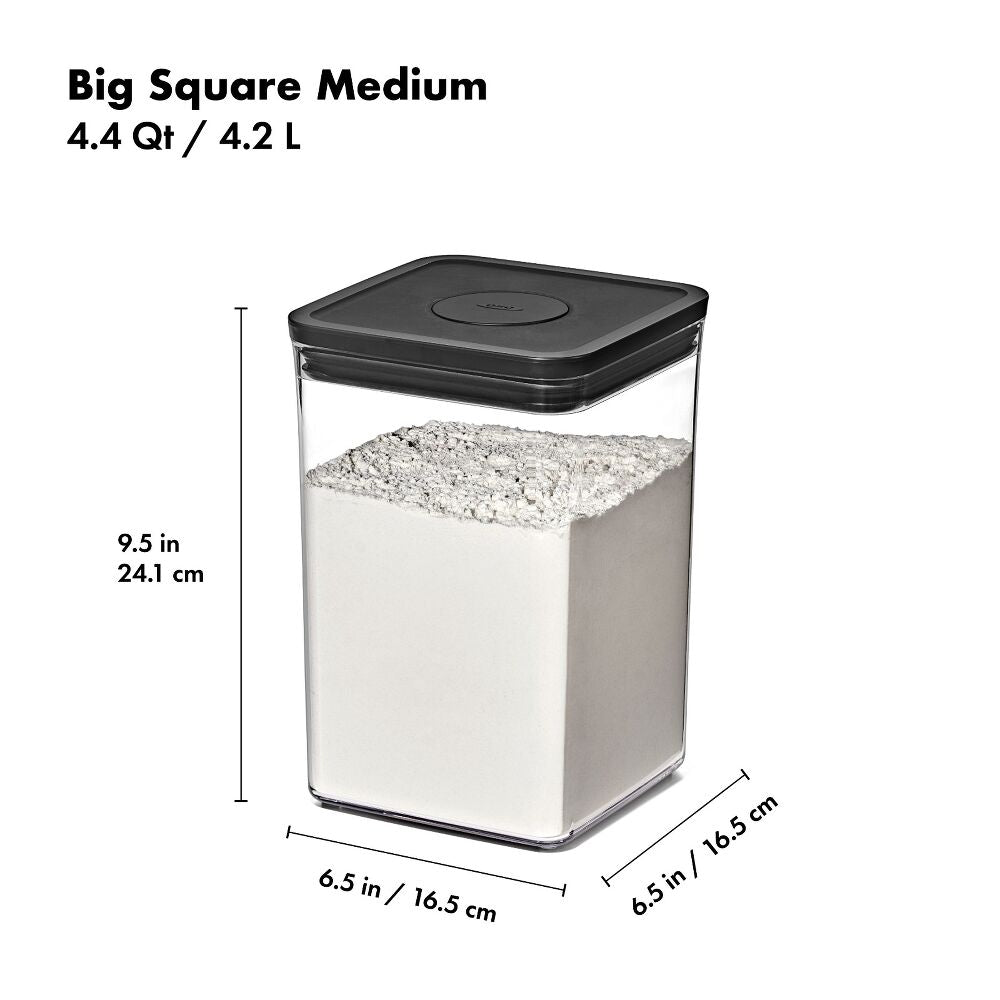 POP Container - Big Square Medium (4.4 Qt/4.2 L) B6