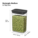 POP Container - Rectangle Medium (2.7 Qt/2.6 L) I7