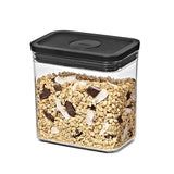 POP Container - Rectangle Short (1.7 Qt/1.6 L) - Matte Black I6